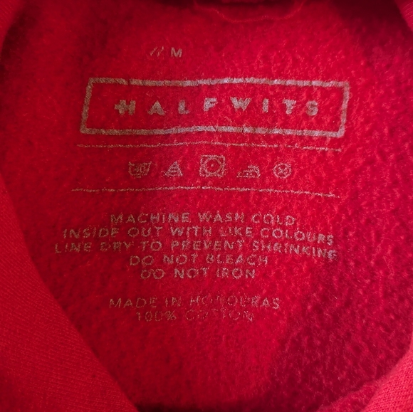 Half Wits Cropped Hoodie - Picture 2 of 3